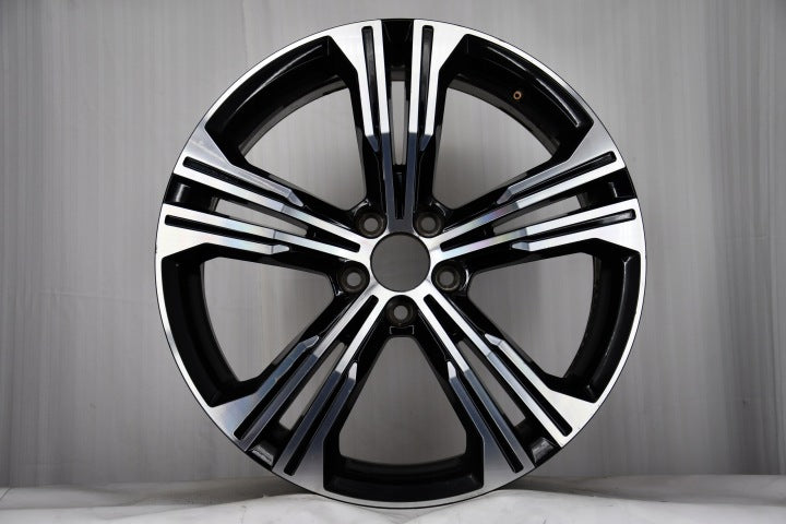 1x Alufelge 19 Zoll 7.5" 5x108 50 5ET Glanz Schwarz 31471556 Volvo Rim Wheel FEL2398024475ju