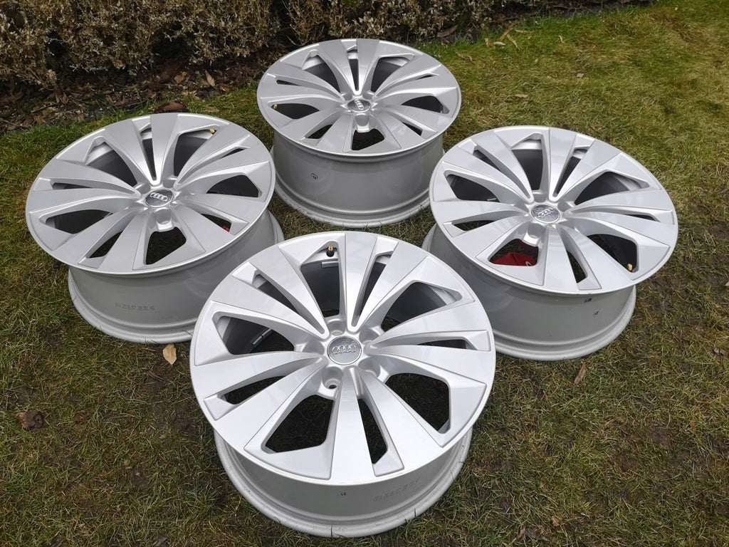 4x Alufelge 19 Zoll 8.5" 5x112 20ET Glanz Silber 4M8601025 Audi Q8 Rim Wheel FEL7070167507rm