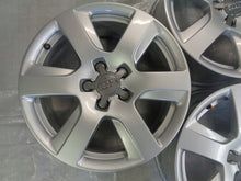 Load image into Gallery viewer, 4x Alufelge 17 Zoll 7.5" 5x112 37ET Glanz Silber 4G0601025L Audi A6 C7 Rim Wheel FEL6967584279em
