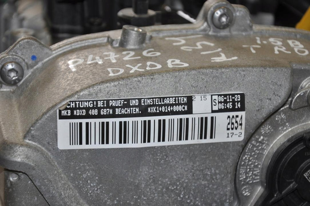 Motor VW T-Roc DXDB 1.9 TDI 90PS 66kW 2024 Benzin Engine Komplett