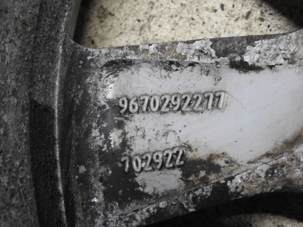 4x Alufelge 17 Zoll 7.5" 4x108 27ET Glanz Silber 9670292277 Citroën Ds5 FEL7584841036bd