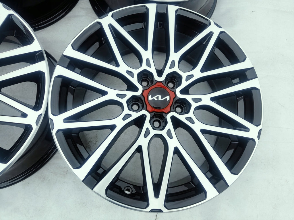 4x Alufelge 18 Zoll 7.5" 5x114.3 55ET Glanz Schwarz 52910-J7CA0 Kia Proceed FEL2443073256yd