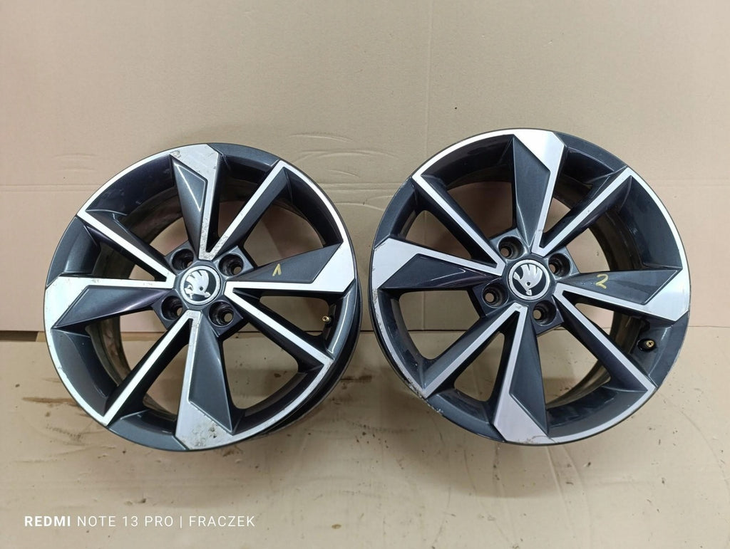 1x Alufelge 16 Zoll 6.0" 4x100 43ET 1ST601025J Alfa Romeo Citigo Rim Wheel FEL1184399246rt