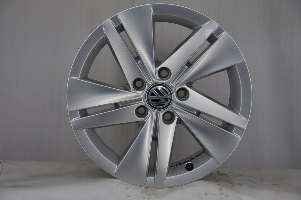 4x Alufelge 16 Zoll 7.0" 5x112 48ET Glanz Silber 5H0601025 VW I Rim Wheel FEL6740042657hh