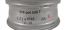 Load image into Gallery viewer, 1x Alufelge 17 Zoll 6.5" 5x112 39ET Glanz Grau 81A601025T Audi Rim Wheel FEL7639002529xl