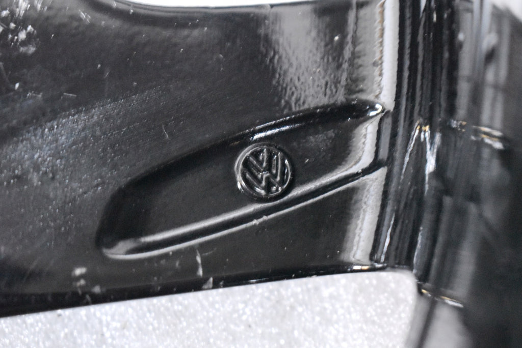 1x Alufelge 16 Zoll 6.5" 5x112 48ET Glanz Schwarz 5TA601025K VW Touran Rim Wheel FEL2226663307ui