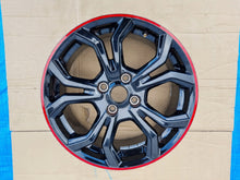 Laden Sie das Bild in den Galerie-Viewer, 1x Alufelge 17 Zoll 7.0&quot; 4x108 47 5ET Glanz Schwarz K1BJ-1007-E1A Ford Fiesta
