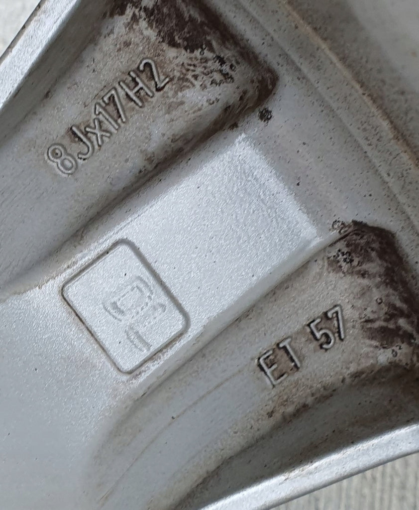 1x Alufelge 17 Zoll 8.0" 5x112 57ET Glanz Silber A2044013102 Mercedes-Benz X204 FEL6348190750xi