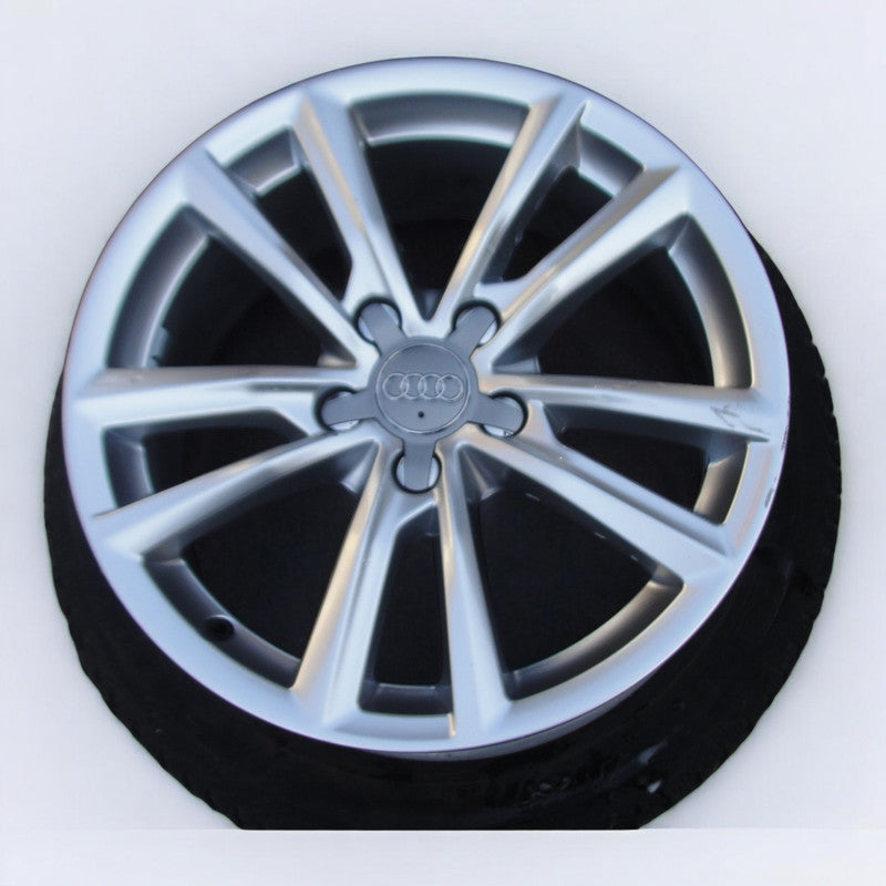 1x Alufelge 17 Zoll 7.5" 5x112 43ET Glanz Silber 8V0601025BF Audi A3 Rim Wheel