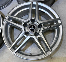 Load image into Gallery viewer, 4x Alufelge 16 Zoll 6.5" 5x112 38ET Glanz Silber KBA52323 Rim Wheel FEL6269339980bc