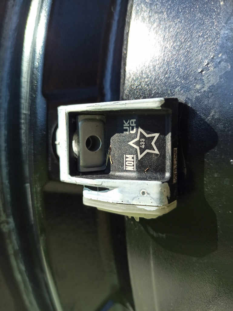 1x Alufelge 19 Zoll 7.5" 5x112 32ET Glanz Schwarz 7916263 BMW X3 Rim Wheel FEL9658636381mj