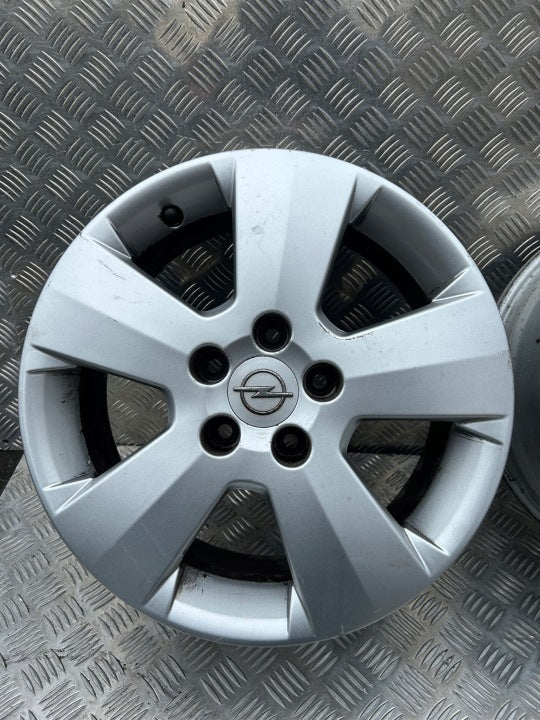 4x Alufelge 16 Zoll 6.5" 5x100 41ET Opel Rim Wheel FEL3768155585kr