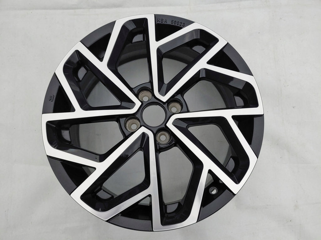 1x Alufelge 17 Zoll 6.5" 4x100 50ET Glanz Graphit KE409-5F210 Nissan Micra K14