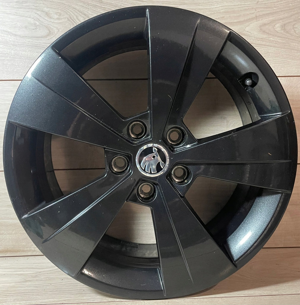 1x Alufelge 17 Zoll 6.5" 5x112 3V0601025A Skoda Octavia Iii Rim Wheel FEL4668886779zt
