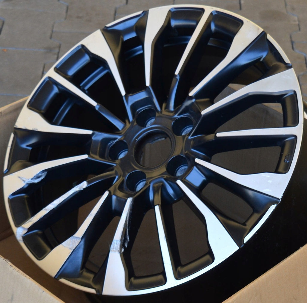 1x Alufelge 17 Zoll 7.0" 5x110 40ET Schwarz 735690919 Fiat 1 Rim Wheel