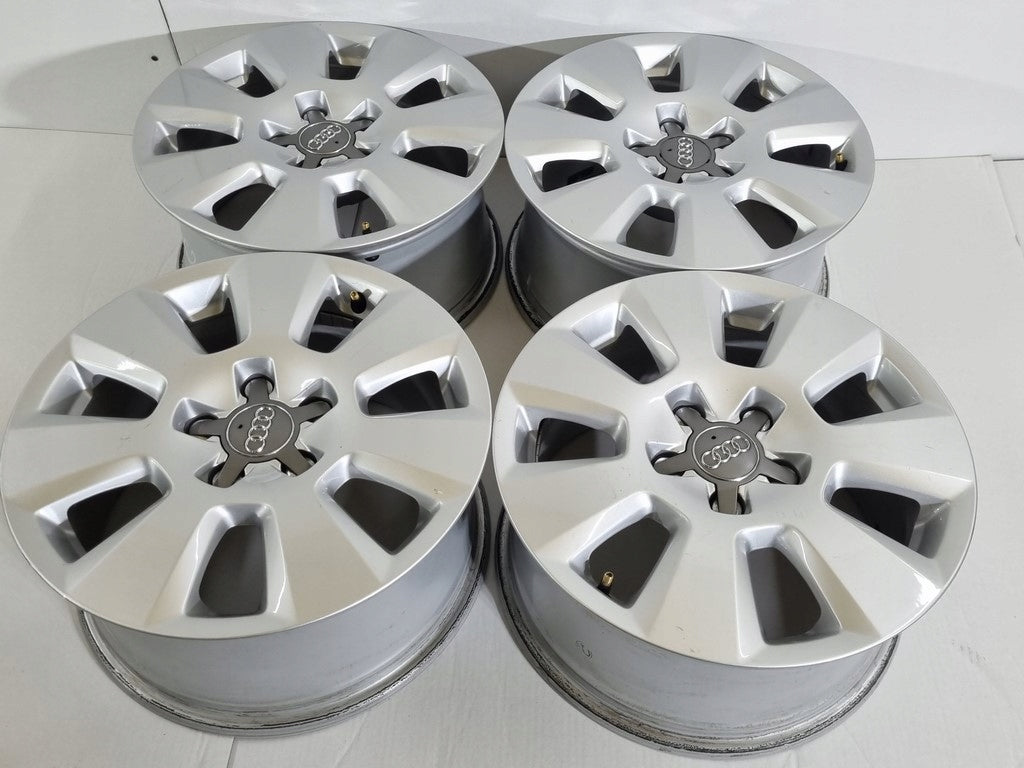 4x Alufelge 16 Zoll 7.5" 5x112 37ET Glanz Silber 4G0601025 Audi Rim Wheel FEL5117875137xc
