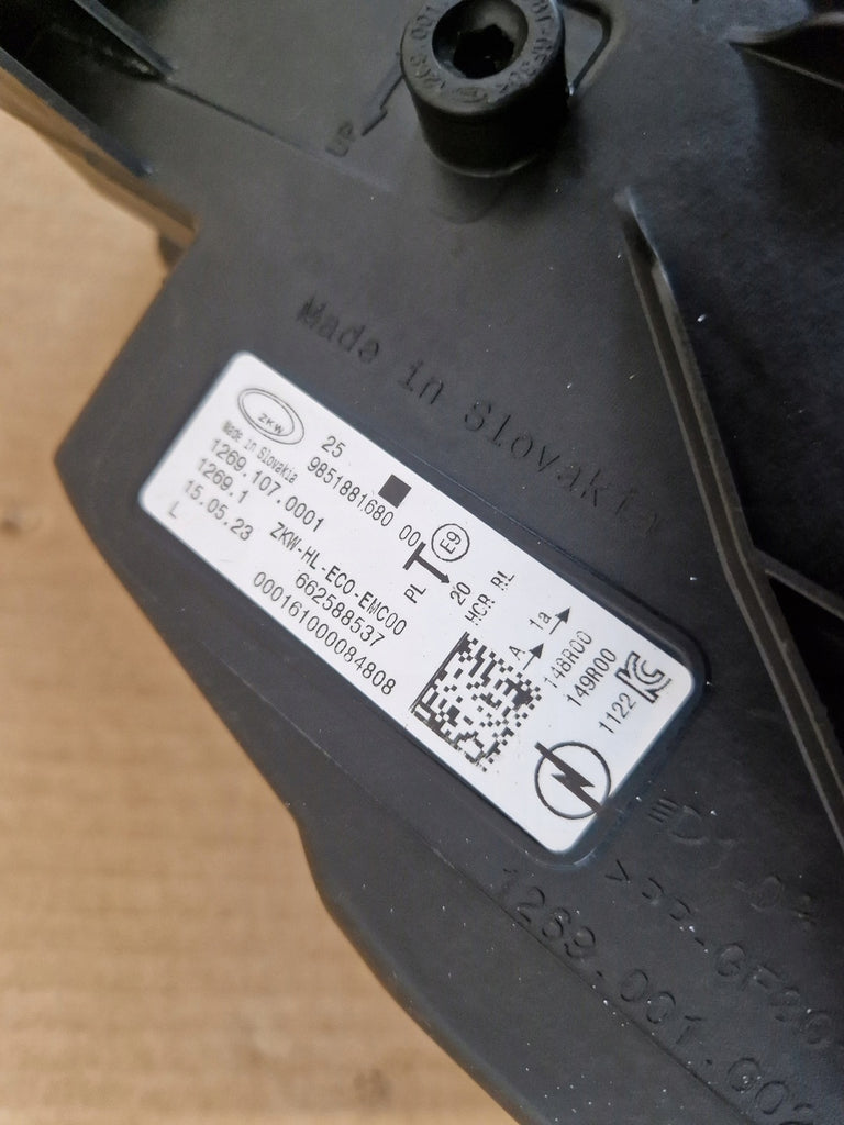 Frontscheinwerfer Opel Astra 9851881680 Links Scheinwerfer Headlight SCH5921885157px