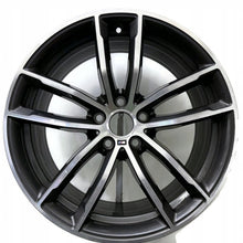 Load image into Gallery viewer, 1x Alufelge 18 Zoll 8.0" 5x112 30ET Glanz Graphit 8093915 BMW 1 Mg Rim Wheel FEL1580352493kg