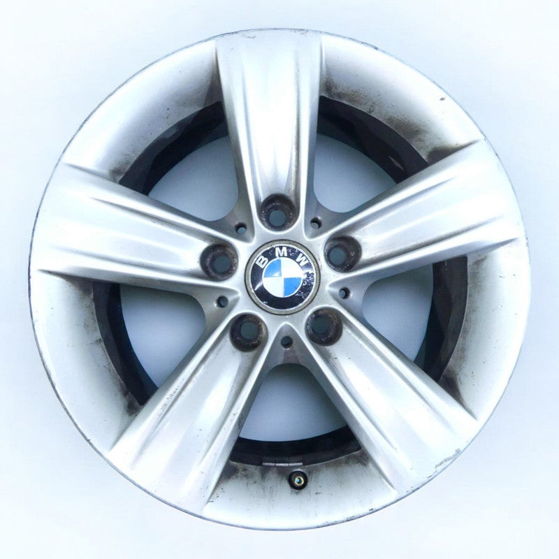 1x Alufelge 16 Zoll 7.5" 5x120 Silber 1200606 BMW 3 F30 F31 Rim Wheel