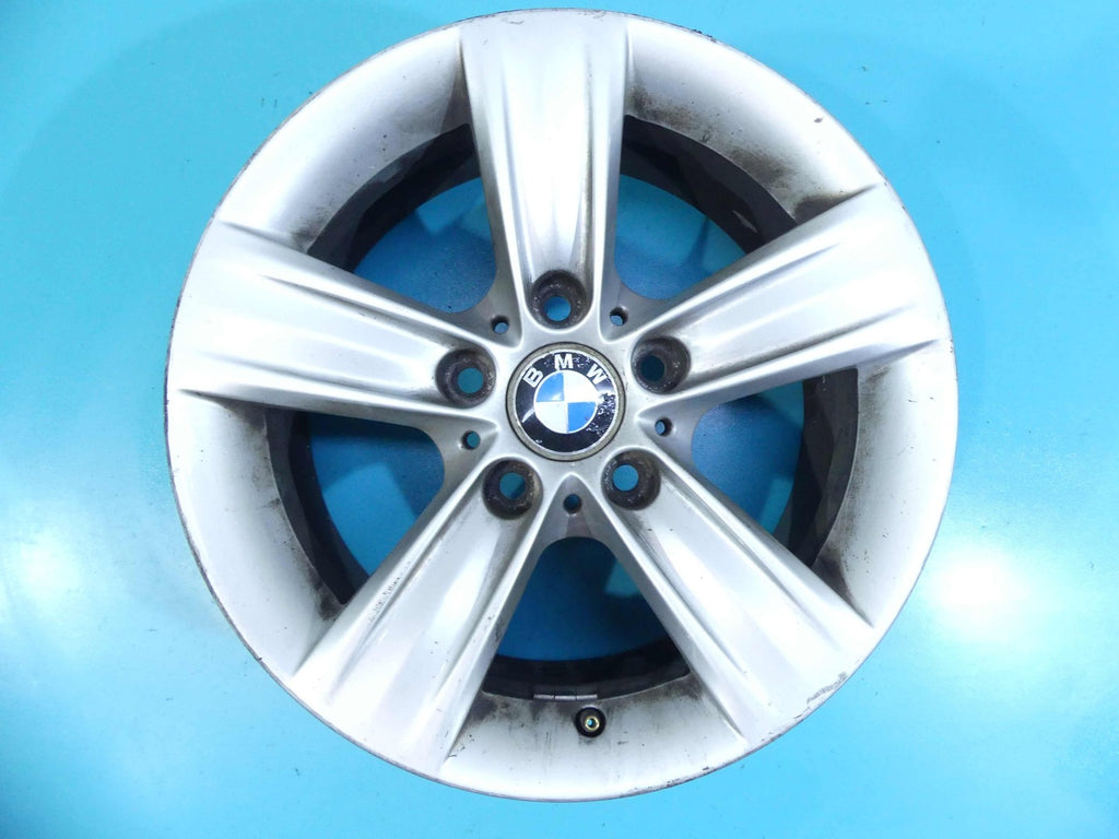 1x Alufelge 16 Zoll 7.5" 5x120 Silber 1200606 BMW 3 F30 F31 Rim Wheel