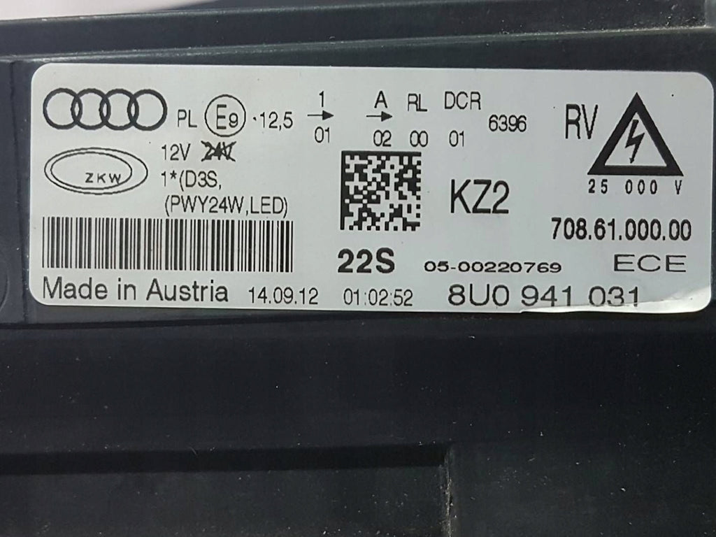 Frontscheinwerfer Audi Q3 8U0941031 Links Scheinwerfer Headlight SCH4071963841bi