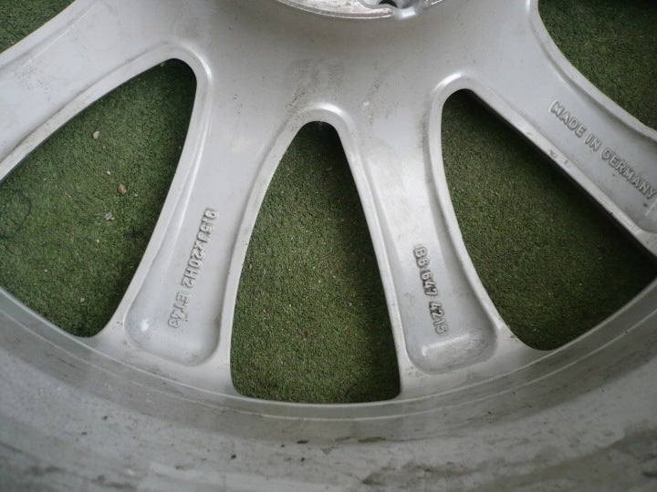 1x Alufelge 20 Zoll 9.5" 5x112 Silber A2164010402 Mercedes-Benz Rim Wheel FEL8306223262ta