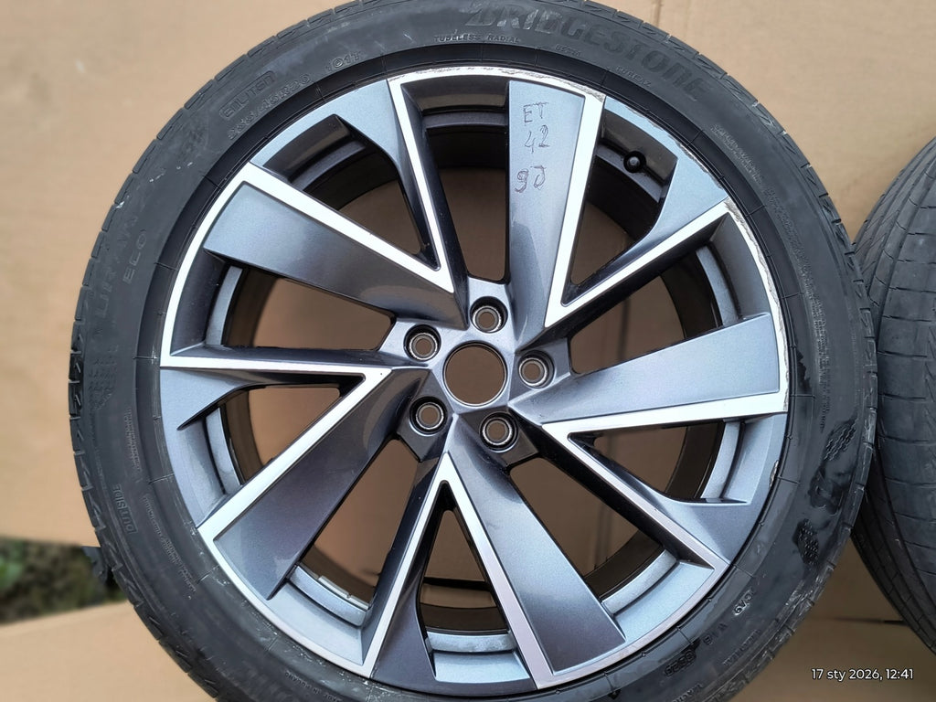 1x Alufelge 20 Zoll 8.0" 5x112 45ET 5LA601025DC- Skoda I Rim Wheel FEL6895645480ve