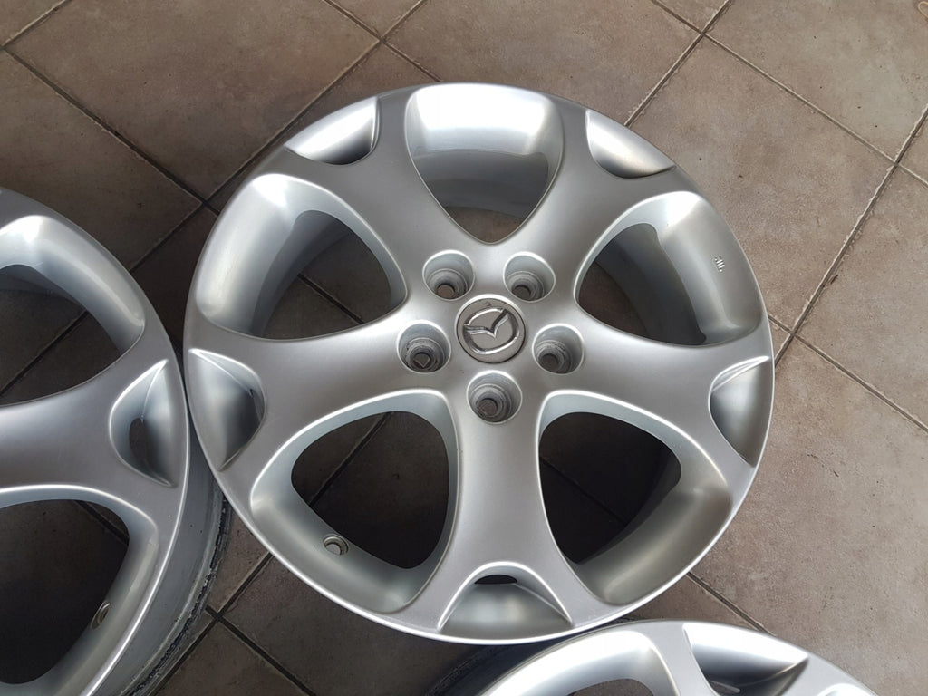 4x Alufelge 17 Zoll 6.5" 5x114.3 52 5ET Glanz Silber 9965126570 Mazda Cx30 FEL7316752898ni