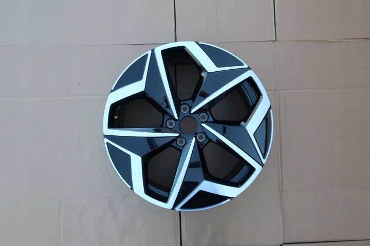 1x Alufelge 19 Zoll 7.5" 5x112 50ET Glanz Schwarz 10A601025J VW I Rim Wheel FEL8703832976ww