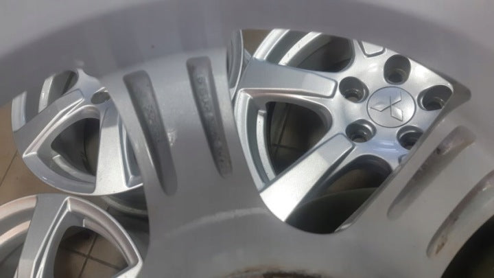 4x Alufelge 16 Zoll 6.5" 5x114.3 Mitsubishi I W Rim Wheel FEL5922893404yk