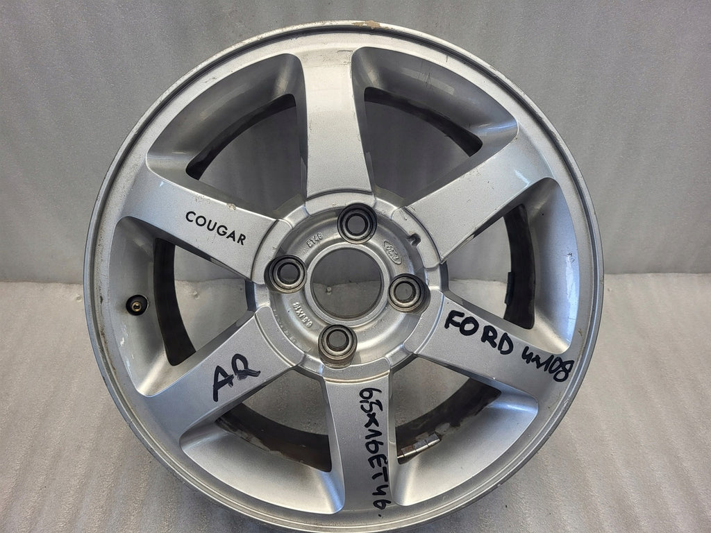 1x Alufelge 16 Zoll 6.5" 4x108 46ET Glanz Silber 98BG-FC MA-DAR81 Ford Cougar
