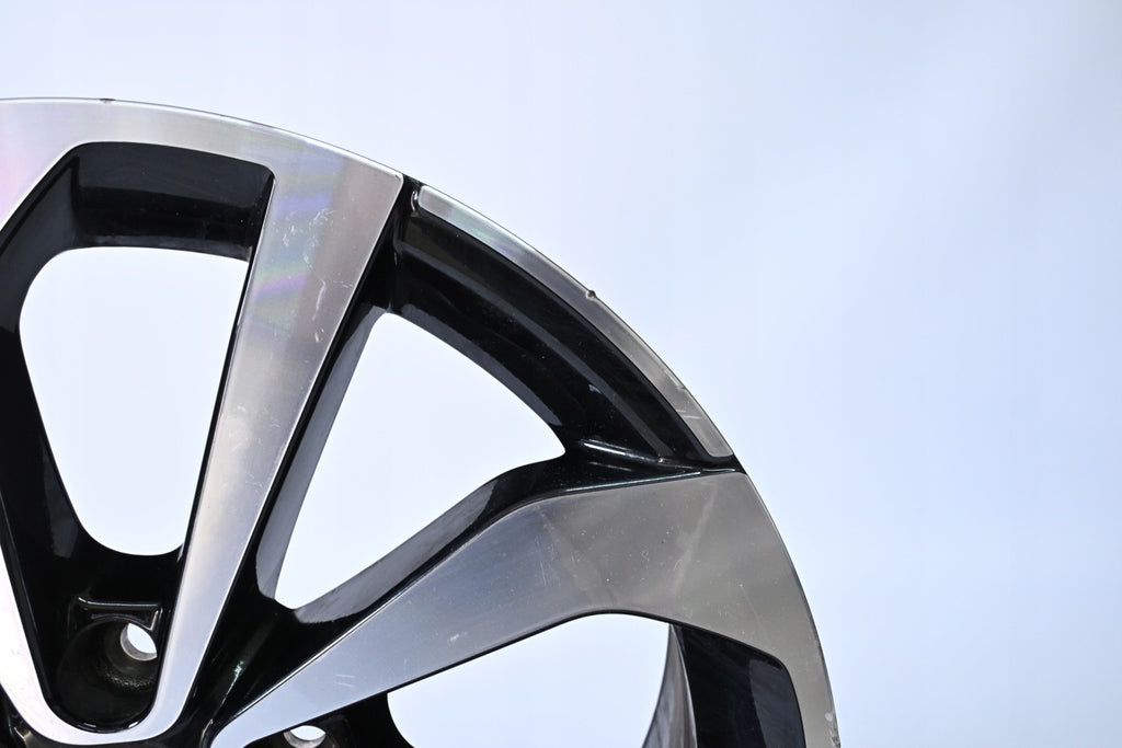1x Alufelge 17 Zoll 7.0" 5x112 45ET Glanz Schwarz 2GA601025AG VW T-Roc Rim Wheel FEL6478475097wt