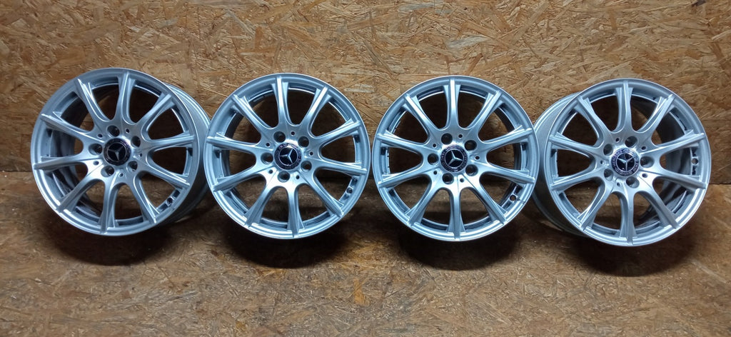 4x Alufelge 16 Zoll 6.5" 5x112 38ET A2054012400 Mercedes-Benz W205 Rim Wheel FEL7622993246fm