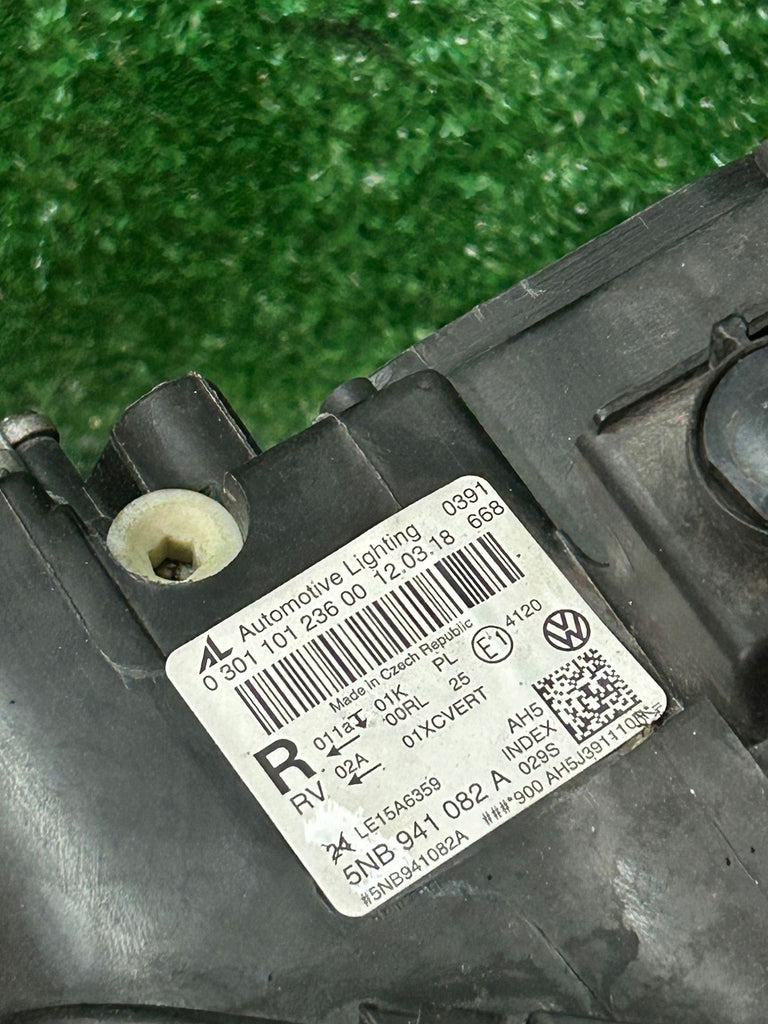 Frontscheinwerfer VW 030110123600 5NB941082A Rechts Scheinwerfer Headlight SCH5776864380xz