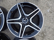 Load image into Gallery viewer, 1x Alufelge 18 Zoll 7.5" 5x112 49ET Glanz Schwarz A1774011500 Mercedes-Benz W177 FEL5668621443jd