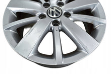 Load image into Gallery viewer, 1x Alufelge 16 Zoll 6.5" 5x112 50ET Glanz Silber 5K0601025S VW Passat Golf VI I FEL6686802355hj