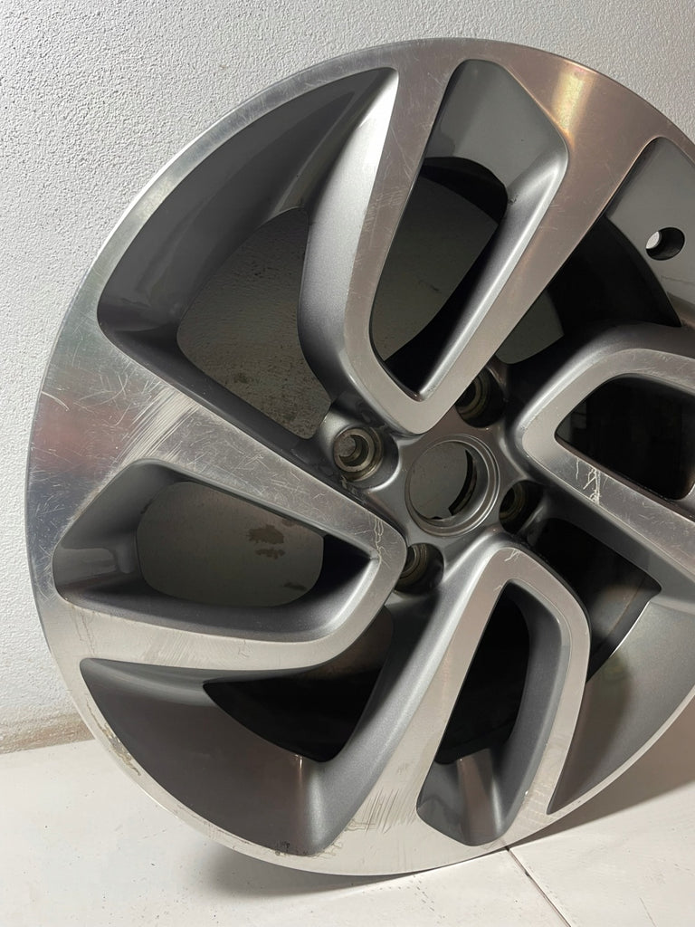 1x Alufelge 16 Zoll 6.5" 4x108 20ET Glanz Silber 39007897 Opel Crossland FEL1147946343ln