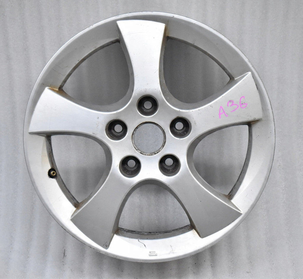 1x Alufelge 16 Zoll 6.0" 5x114.3 51ET Glanz Silber 52910-1H000 Kia Venga