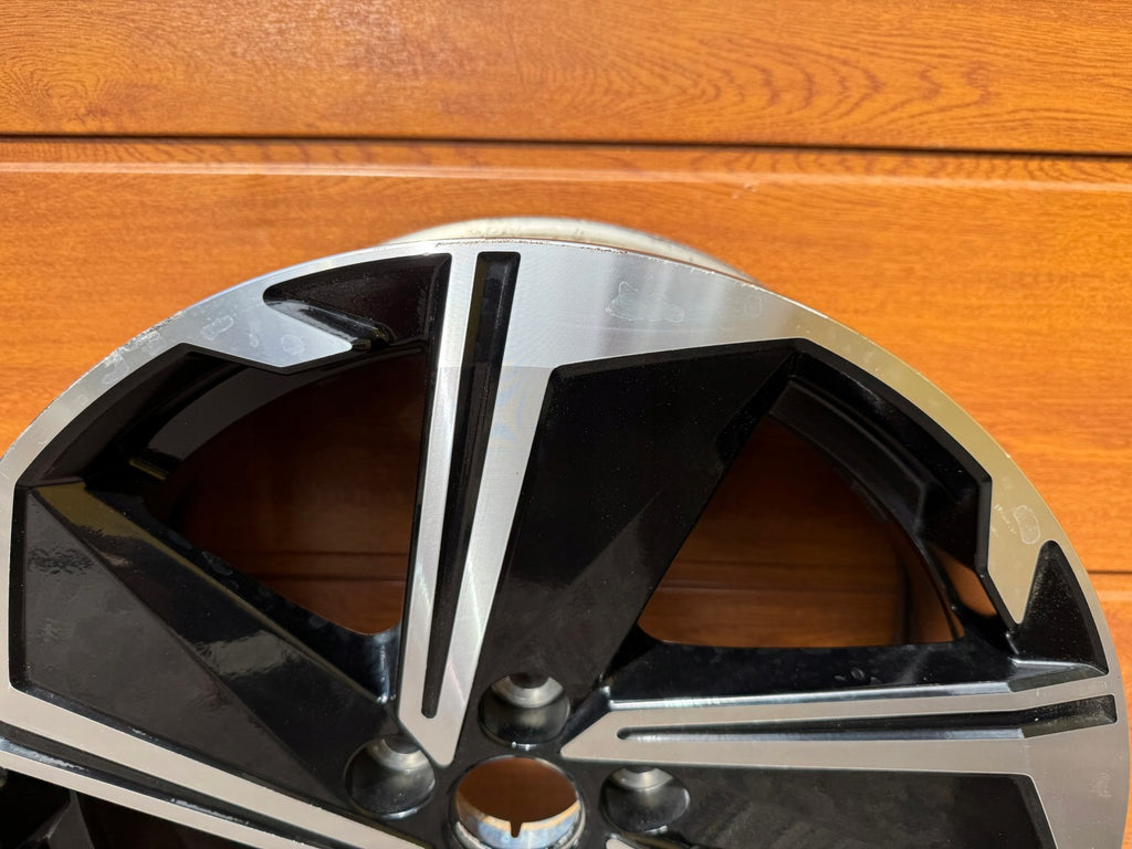 1x Alufelge 18 Zoll 7.0" 5x114.3 38ET Glanz Schwarz Mitsubishi Outlander Eclipse FEL3398408618to