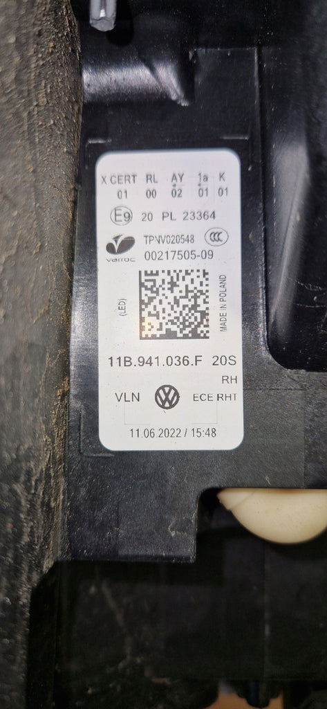 Frontscheinwerfer VW Id.4 11B941036F LED Rechts Scheinwerfer Headlight SCH9160431346te