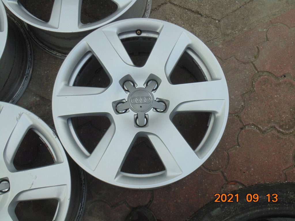 4x Alufelge 17 Zoll 8.0" 5x112 30ET Glanz Silber 4H0601025 Audi A8 Rim Wheel FEL5263141232cr