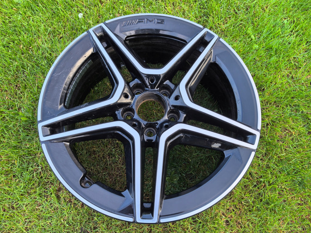 1x Alufelge 18 Zoll 7.5" 5x112 44ET A2054019500 Mercedes-Benz Amg Rim Wheel FEL3006404211zn