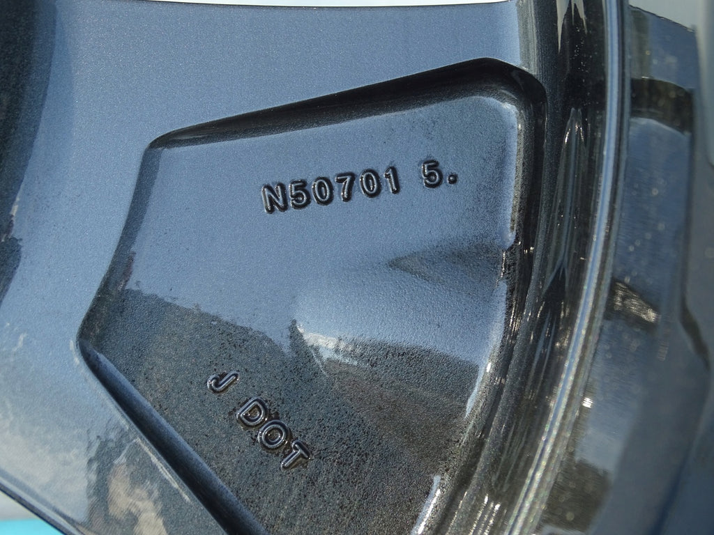 1x Alufelge 17 Zoll 6.5" 5x114.3 45ET Glanz Graphit N50701 Mg Pulsar Rim Wheel