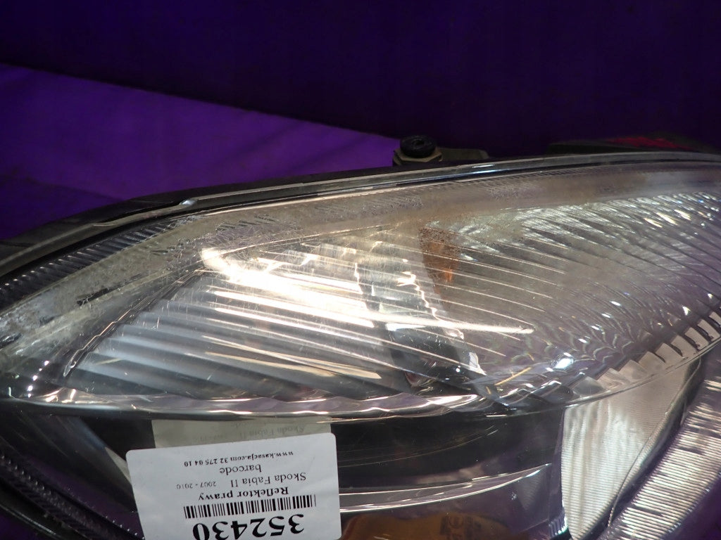 Frontscheinwerfer Skoda Fabia II 17308802R Rechts Scheinwerfer Headlight