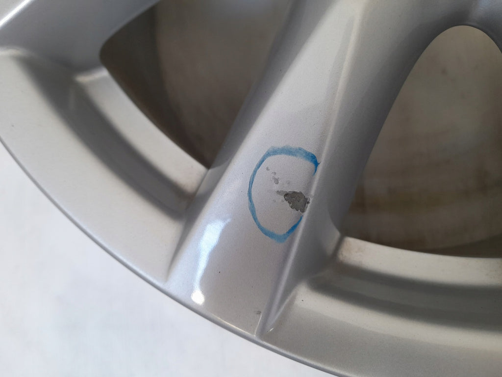 4x Alufelge 18 Zoll 8.0" 5x130 53ET Glanz Silber 7P5601025 Porsche Rim Wheel FEL1880579307ax