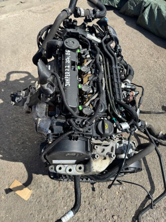 Motor Peugeot Boxer DW12RU 2.2 HDI 165PS 190TKm 2020 Diesel Engine Komplett MOT9323742431sq