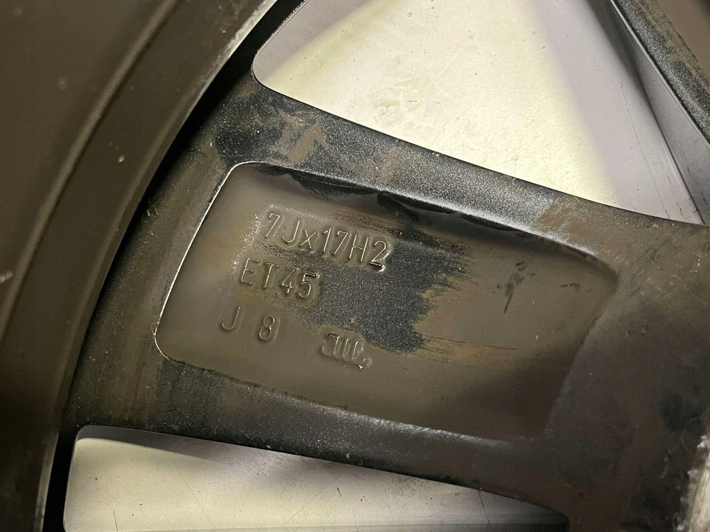 1x Alufelge 17 Zoll 7.0" 5x112 45ET Glanz Graphit 57A601025AA Mg Karoq Rim Wheel