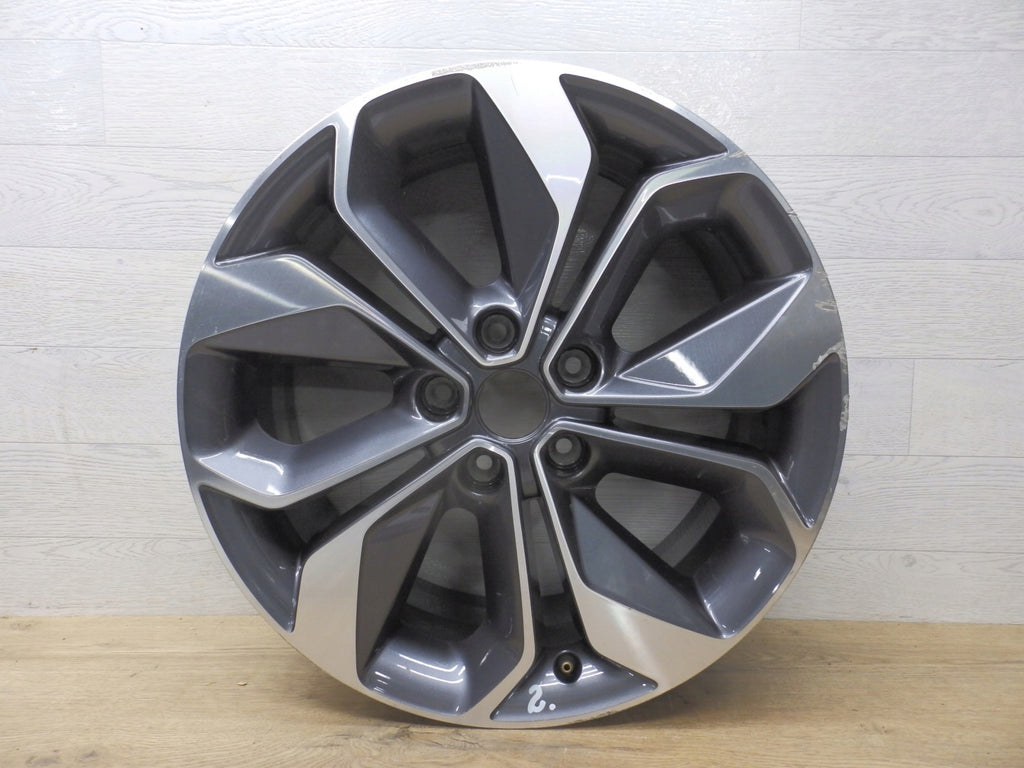 1x Alufelge 18 Zoll 7.5" 5x114.3 46ET Glanz Silber 403002855 Mg Megane Iv FEL2648959699ua