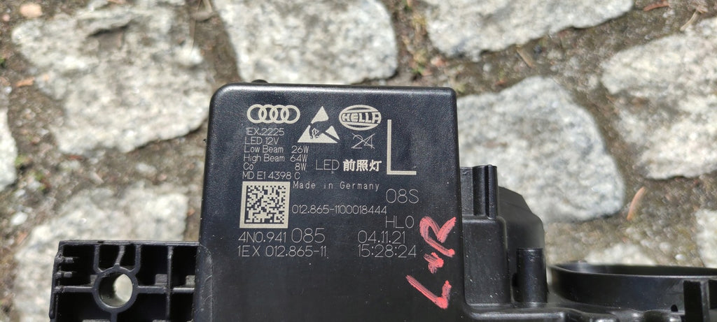 Frontscheinwerfer Audi A8 4N0941085 Laser Links Scheinwerfer Headlight