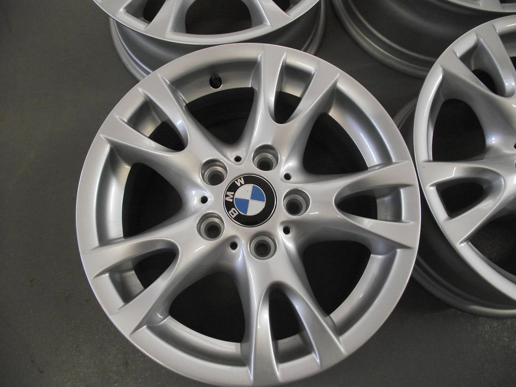4x Alufelge 16 Zoll 7.0" 5x120 44ET Glanz Silber 6778218 BMW 1 Rim Wheel FEL3633991878pj